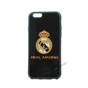 iPhone 6, 6S, A1549, A1586, A1589, A1633, A1688, A1700, A1691, Apple, Bagcover, Cover, Billig, Motiv, Fodbold, Klub, Real Madrid, FC,