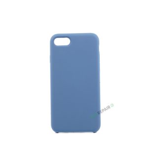iPhone 7, iPhone 8, Silikone cover, Blå, Simpelt, Enkelt, Apple