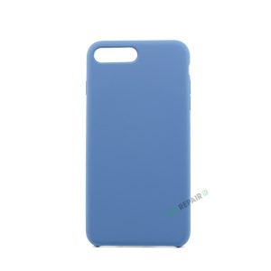 iPhone 7 Plus, iPhone 8 Plus, Silikone cover, Blå, Apple, Stilet, Simpelt