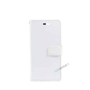 Huawei P Smart, Flipcover, cover, Plads til kort, Hvid